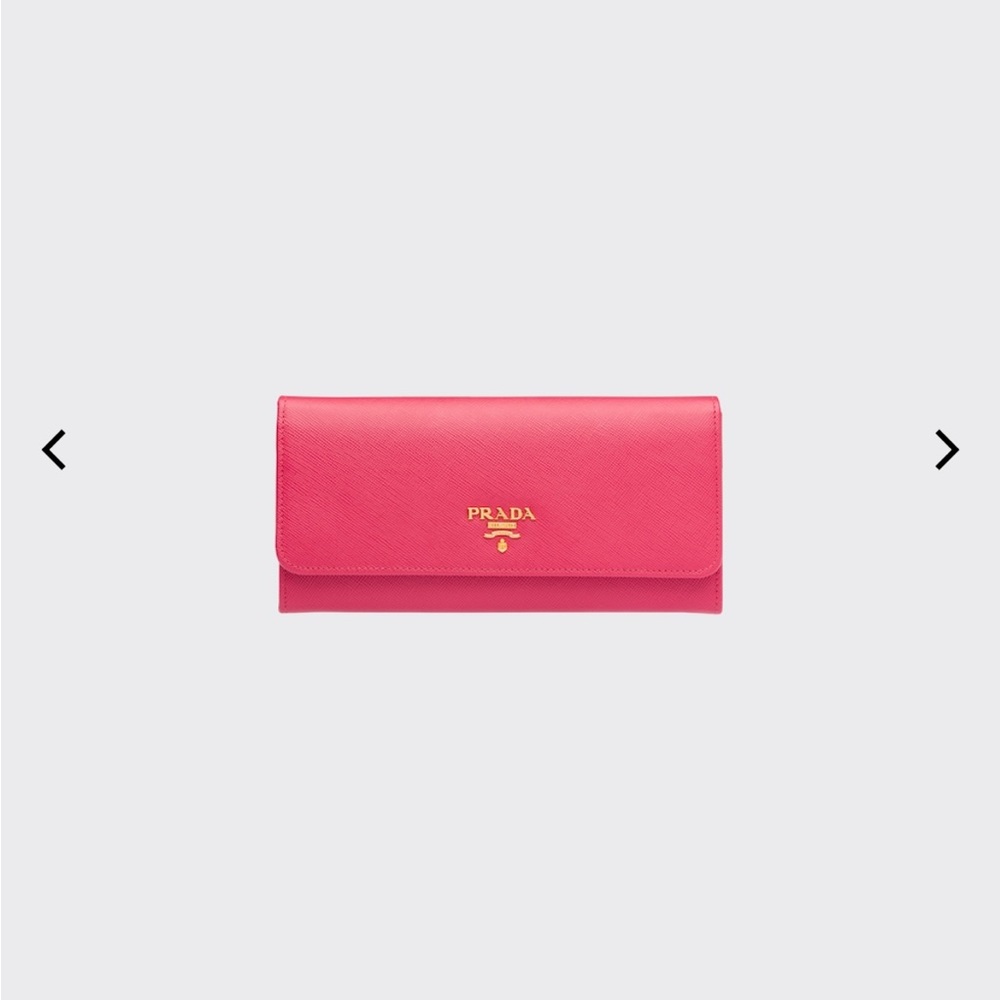 Large Saffiano Leather Wallet